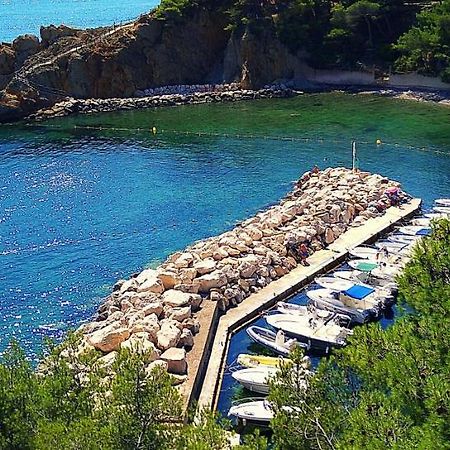 Le Paradis Bleu Calanque De Figuieres, Paddle Et Veranda 昂叙埃拉雷东 外观 照片